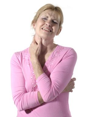 sharp pain in neck